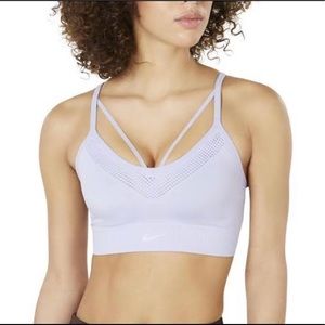 NIKE seamless sports bra | M | lavender